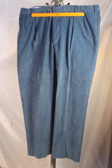 Ben Silver Blue Corduroy Pants - Sz 44