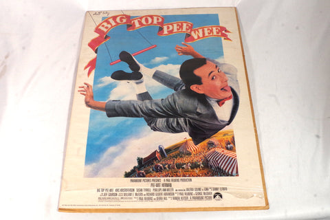 1988 "Big Top Pee Wee" Poster