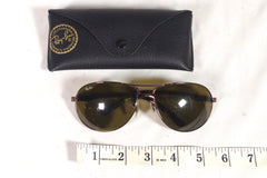 Gorgeous Ray-Ban Brown Metal Sunglasses