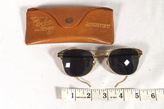 Amazing Vintage Ray-Ban B&L 1/10 12kt Gold Filled Signet Sunglasses