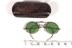 Vintage American Optical Green Tinted Safety Goggles