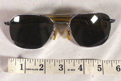 Vintage Randolph Engineering Metal Aviator Sunglasses