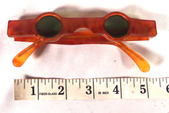 Amber 1980s Alain Mikli-Style Replica Sunglasses