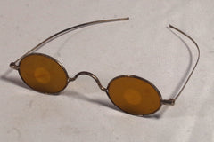 Antique Sharpshooter Frosted Glasses