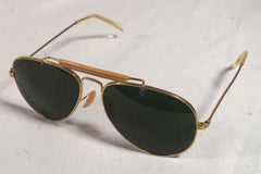 Iconic Vintage Golden Aviator Sunglasses