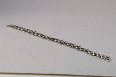 Sterling Silver Chain Clasp Bracelet