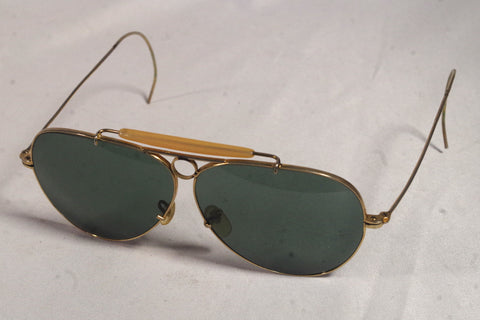 Vintage Korean Golden Aviator Sunglasses