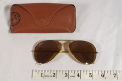 Bold Ray-Ban Golden Metal Sunglasses