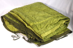 Vintage Geosurveyer's Green Nylon Weatherproof Blanket