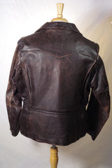 1940s Grais Genuine Pony Horsehide Jacket - Size 42 (Large)