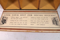 Vintage The Forrester Co. Tailoring Ad Display Box