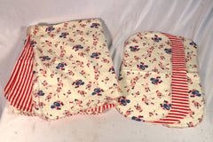 Adorable Baseball-Themed Baby Blankets and Burping Cloths