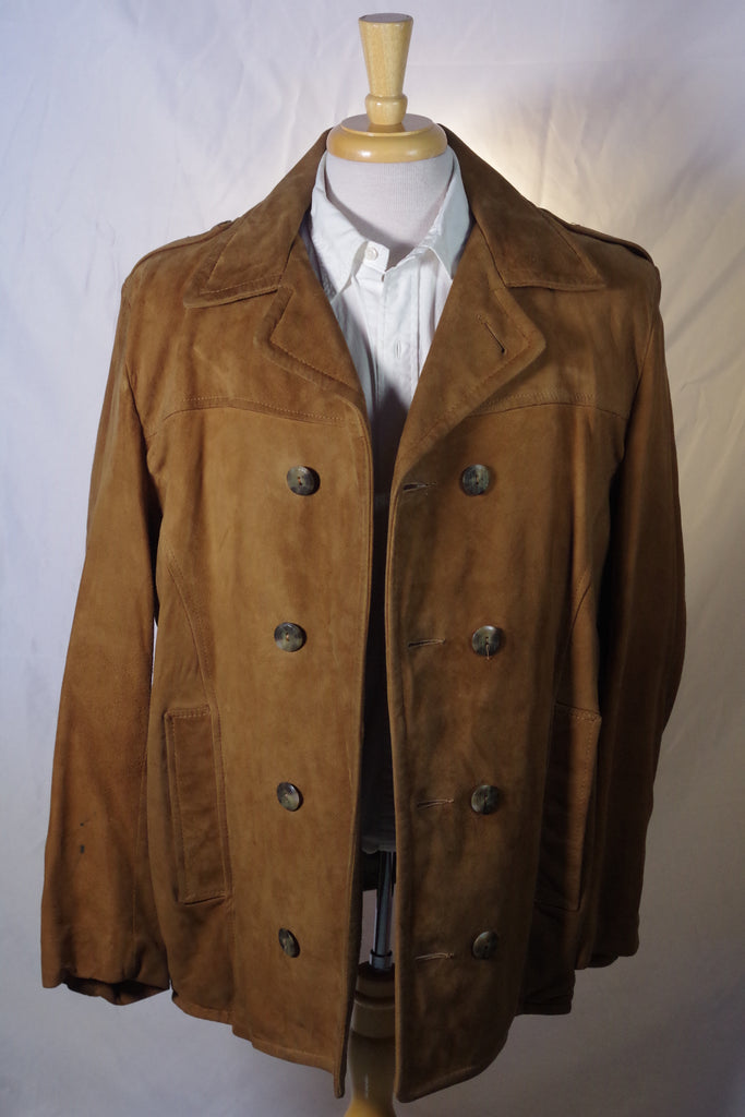 Gorgeous 60s Suede Coat - Size 42 (Large)