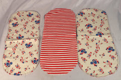 Adorable Baseball-Themed Baby Blankets and Burping Cloths
