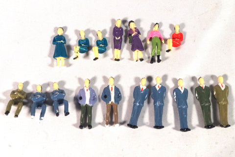 Set of Little Plastic People