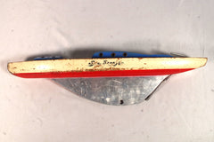 Vintage "Sea Breeze" Wooden and Metal Boat