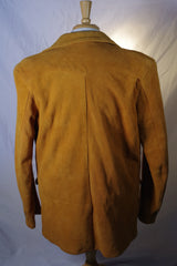 Heavy Duty 1960s CA Suede Jacket - Size 42 (Large)