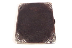 Beautiful 1906 Leather and Sterling Silver Wallet