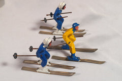 Vintage Barclay Wintery Metal Figures