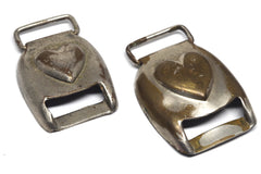 Romantic Heart-Shaped Belt Buckles