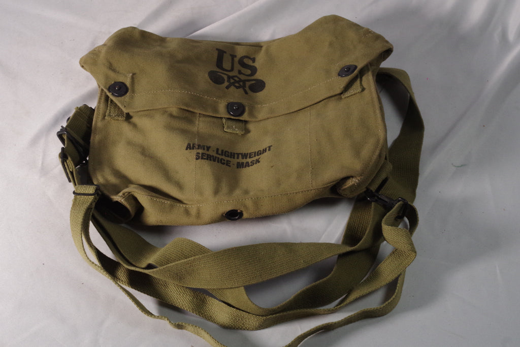 Vintage US Army Chemical Corps Gas Mask Bag