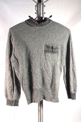 Khandur Ladies' Gray Cashmere Back-Buttoned Sweater - Sz ~36