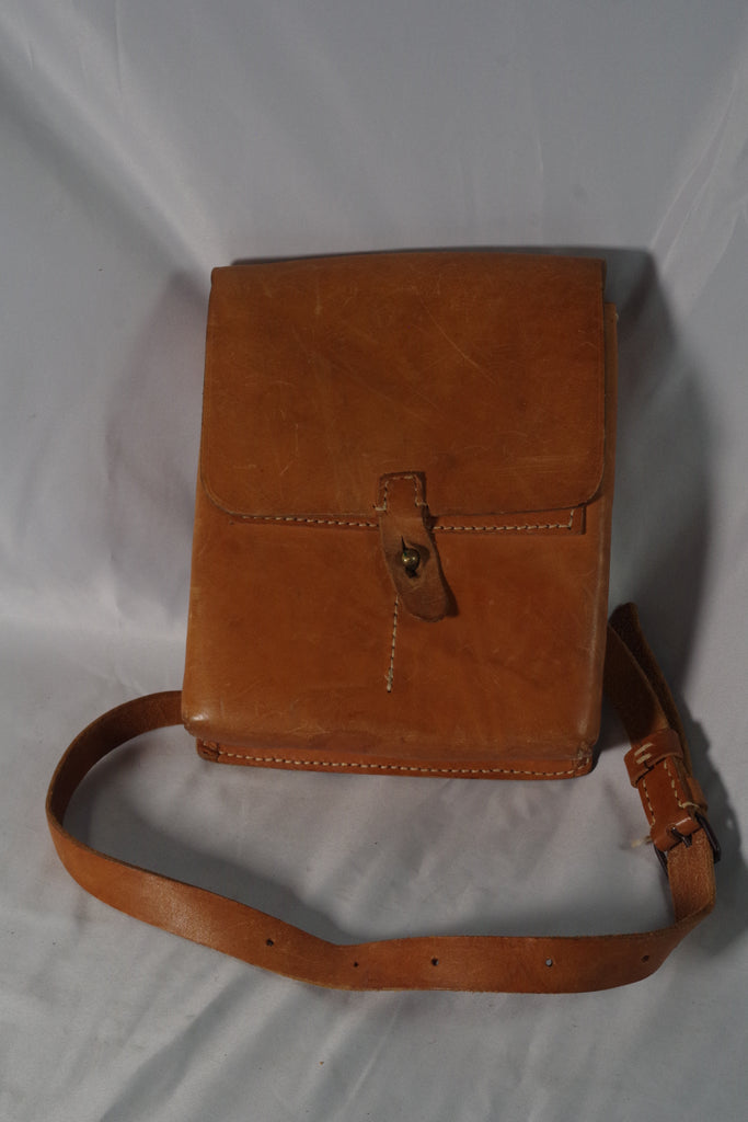 Small Classic Leather Satchel