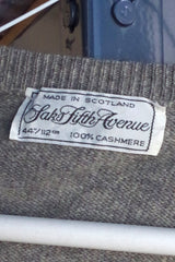 Saks Fifth Avenue Cashmere Sweater Vest - Sz 44