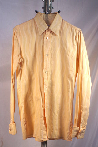 Spectacular Renoma Paris Striped Dress Shirt - Sz 38