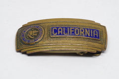 1930s University of California Belt Buckles