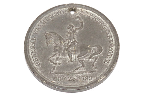 1883 Evacuation of New York by the British Army Centennial Medal