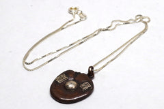 1923 Japanese Silver Baseball Glove Charm