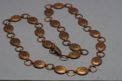 Gorgeous Native American Copper Necklace