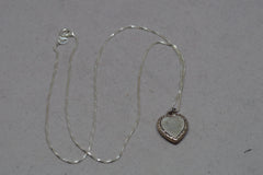 Sweet Vintage Sterling Silver Heart Charm