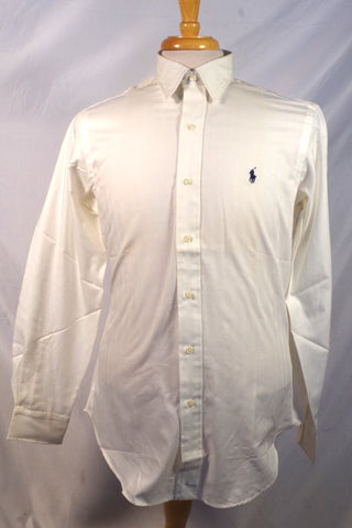 Ralph Lauren Polo Lowell White Dress Shirt NOS - Sz 15-34