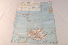 Mid-Century Escape Map Silk Pocket Square by Put This On