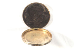 Snazzy Silver Coin Compact