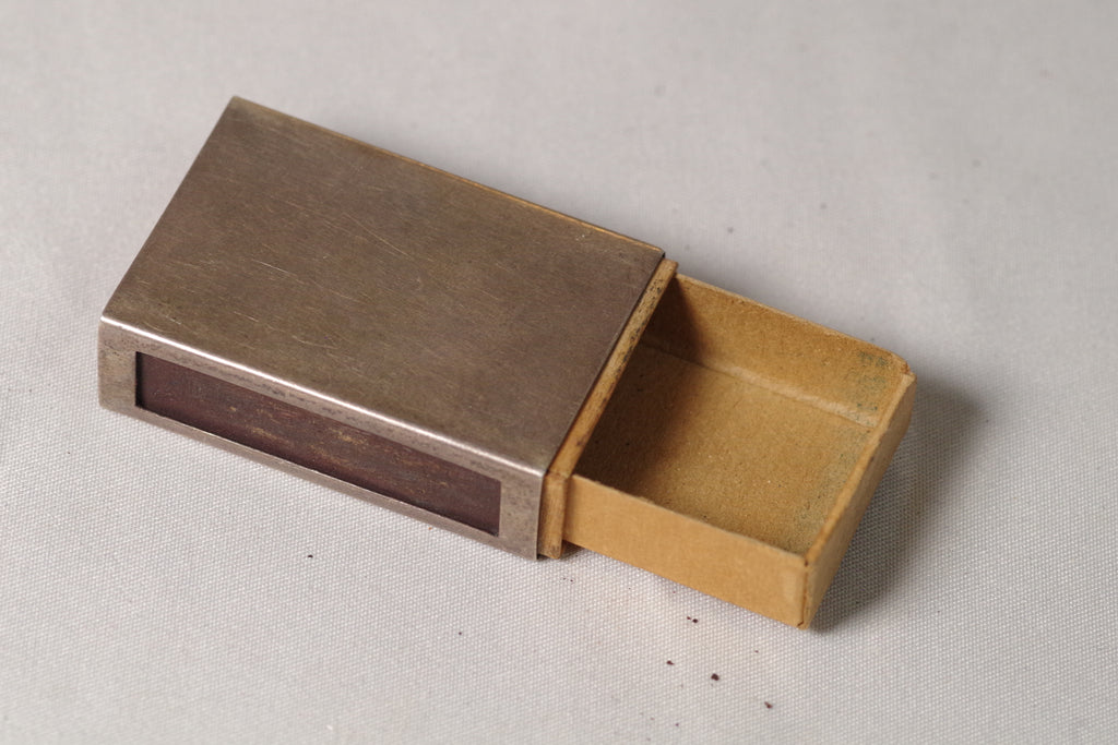 Classic Sterling Silver Match Box Cover