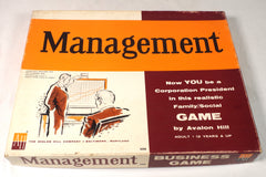 1961 "Management" - Business Game by Avalon Hill