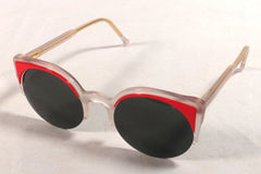 Hip Retrosuperfuture Red and Clear Ladies Sunglasses