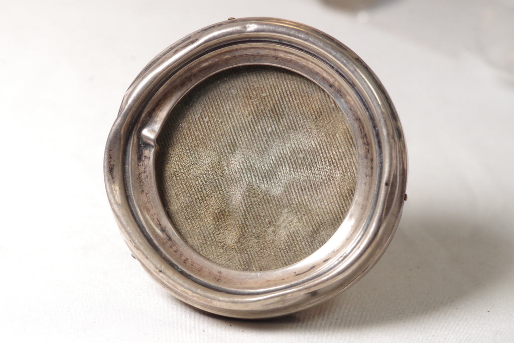 Little Round Sterling Silver Picture Frame