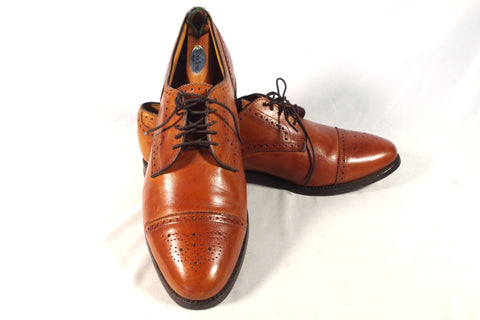 Allen Edmonds Brown Captoe Brogues - Size 13D