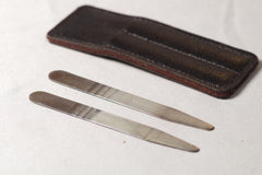 English Sterling Silver Collar Stays