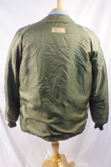 1962 Green Military M51 Field Jacket Liner - Sz Medium-Regular