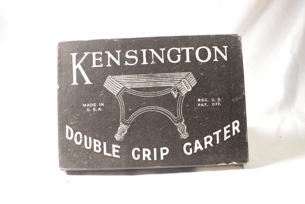 Vintage Kensington Double Grip Garter Box