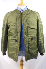 1962 Green Military M51 Field Jacket Liner - Sz Medium-Regular
