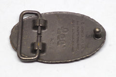 1984 Indiana Jones Brass Belt Buckle