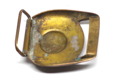 Simple Brass Belt Buckle