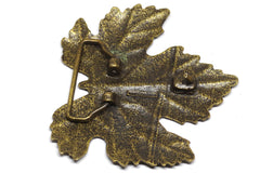 Vintage Maple Leaf Belt Buckle