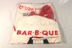 Vintage "O.K. Wise Guys... Who Ordered Well-Done?" Barbecue Apron Set (NOS)